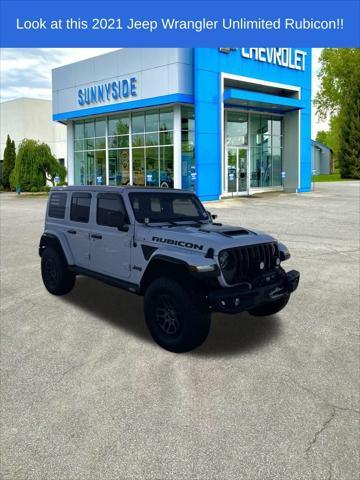 used 2021 Jeep Wrangler Unlimited car, priced at $53,315