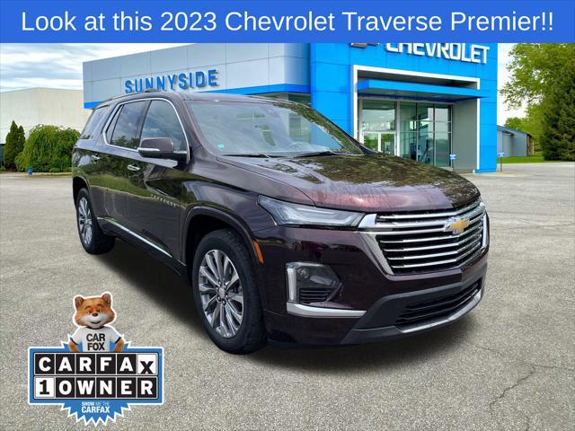 used 2023 Chevrolet Traverse car, priced at $43,891