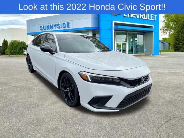 used 2022 Honda Civic car, priced at $23,223