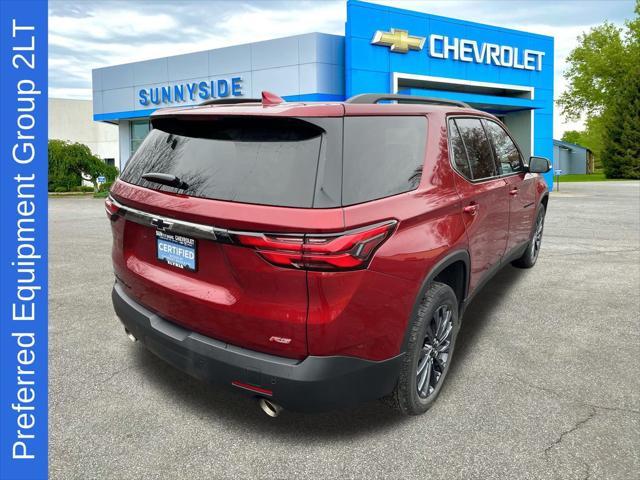 used 2022 Chevrolet Traverse car, priced at $33,953