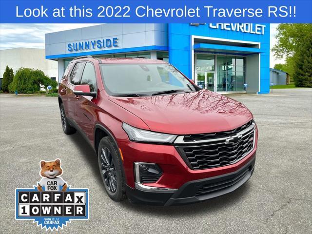 used 2022 Chevrolet Traverse car, priced at $33,953