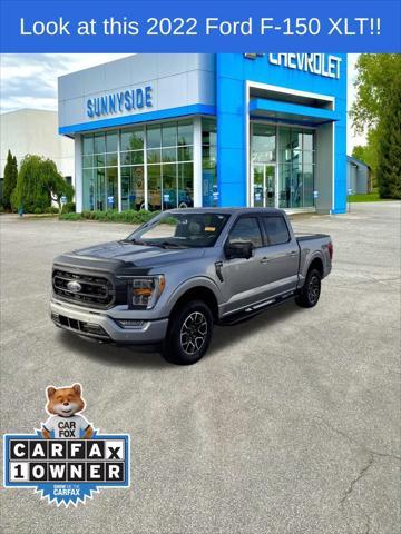 used 2022 Ford F-150 car, priced at $35,990