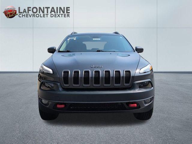 used 2017 Jeep Cherokee car, priced at $17,595