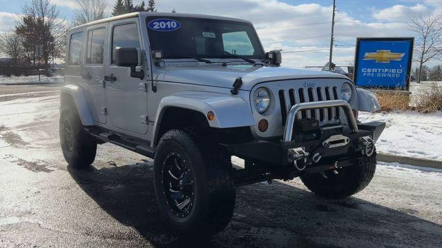 used 2010 Jeep Wrangler Unlimited car, priced at $15,995