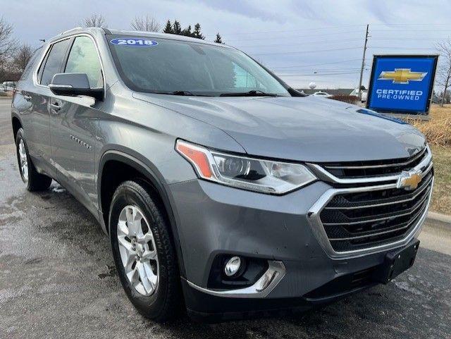 used 2018 Chevrolet Traverse car, priced at $13,695