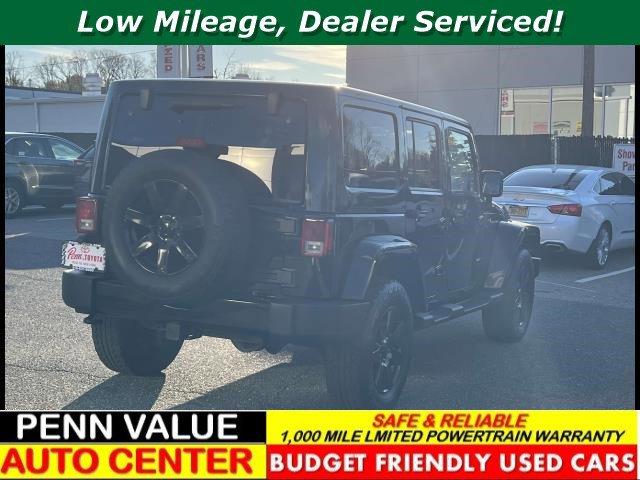 used 2014 Jeep Wrangler Unlimited car, priced at $18,188