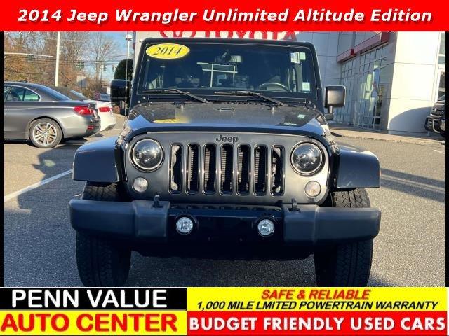 used 2014 Jeep Wrangler Unlimited car, priced at $18,188