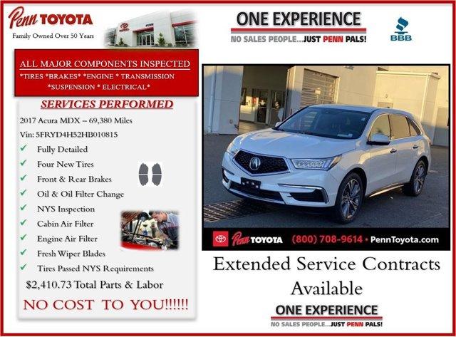 used 2017 Acura MDX car, priced at $20,488