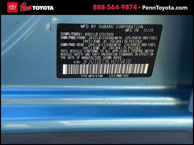 used 2020 Subaru Crosstrek Hybrid car, priced at $22,354