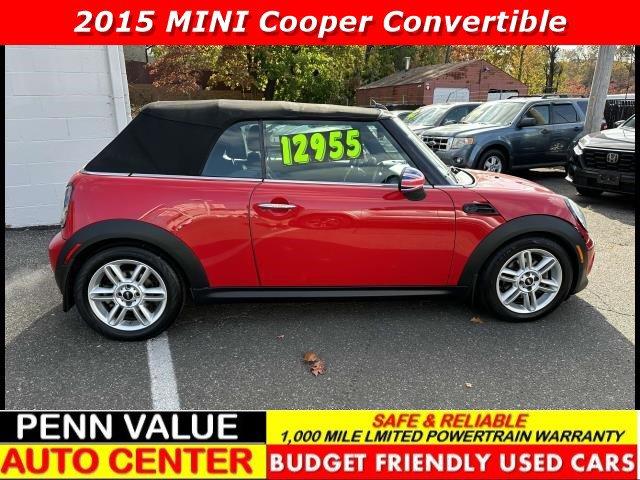 used 2015 MINI Convertible car, priced at $12,488