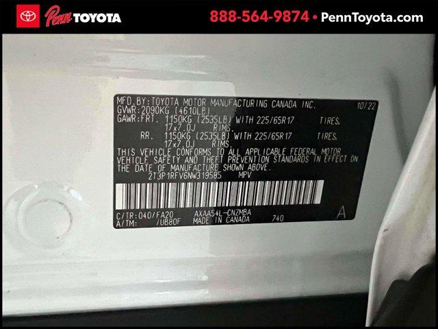 used 2022 Toyota RAV4 car, priced at $28,598