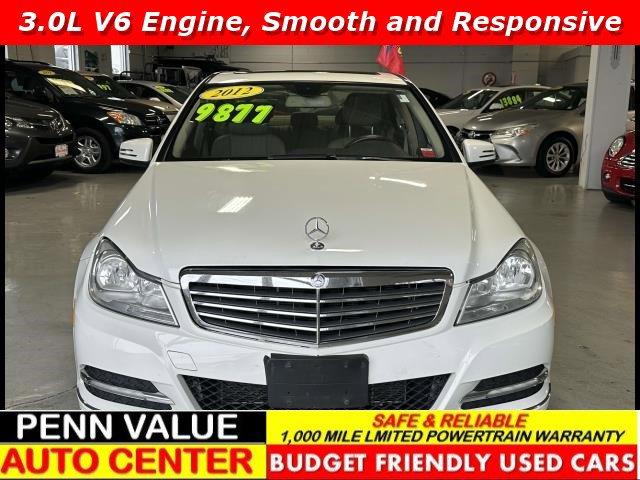 used 2012 Mercedes-Benz C-Class car, priced at $9,495