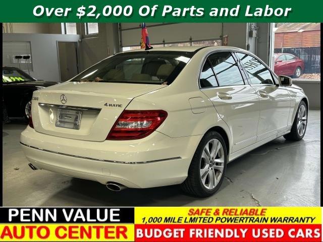 used 2012 Mercedes-Benz C-Class car, priced at $9,495