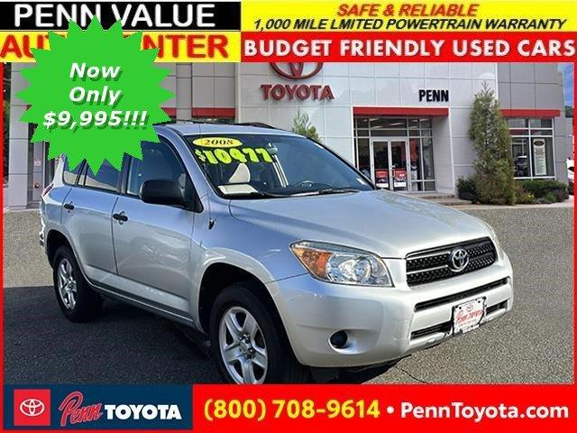 used 2008 Toyota RAV4 car, priced at $9,995