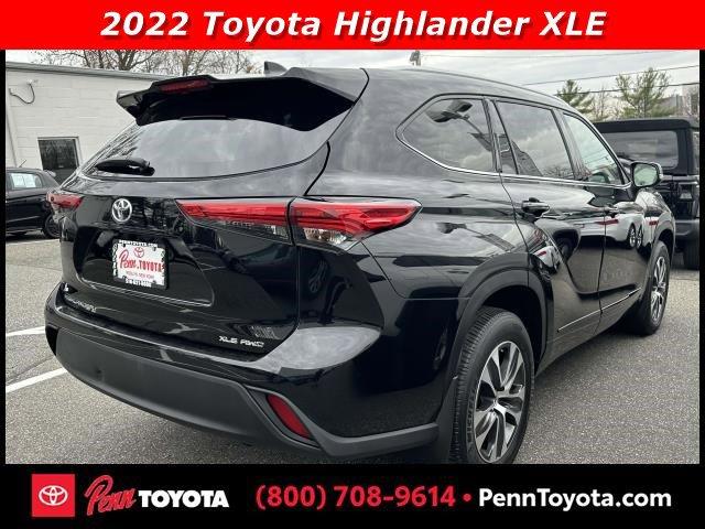 used 2022 Toyota Highlander car, priced at $34,995