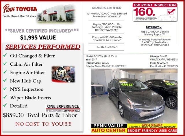 used 2017 Toyota Prius car, priced at $18,188