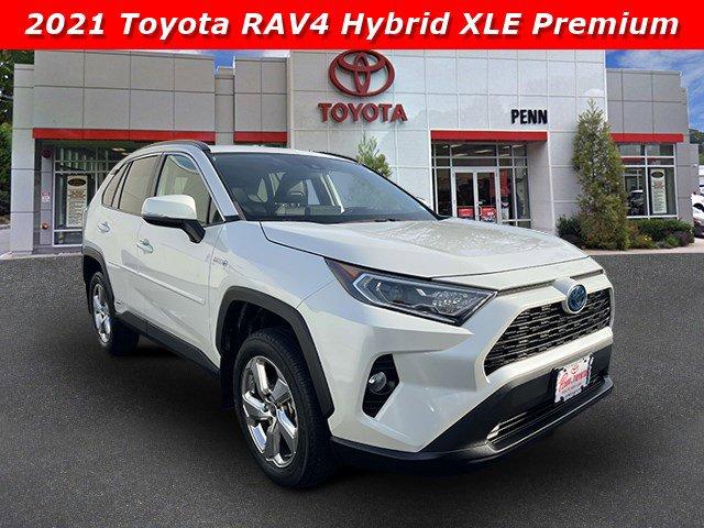 used 2021 Toyota RAV4 Hybrid car, priced at $33,488