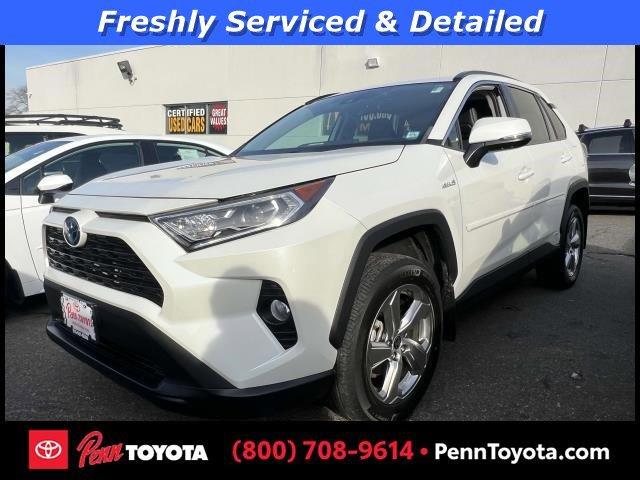 used 2021 Toyota RAV4 Hybrid car, priced at $33,488