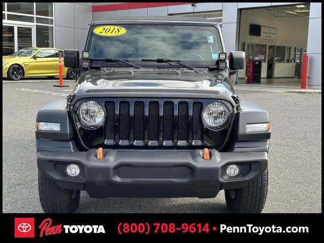 used 2018 Jeep Wrangler Unlimited car, priced at $25,488