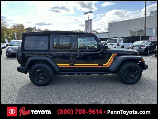 used 2018 Jeep Wrangler Unlimited car, priced at $25,488