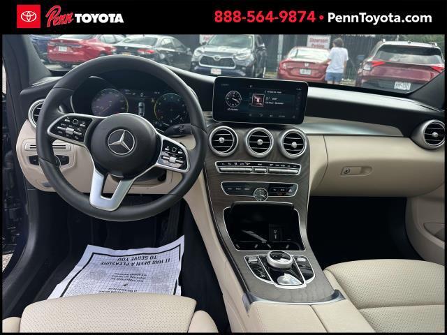 used 2021 Mercedes-Benz C-Class car, priced at $25,000
