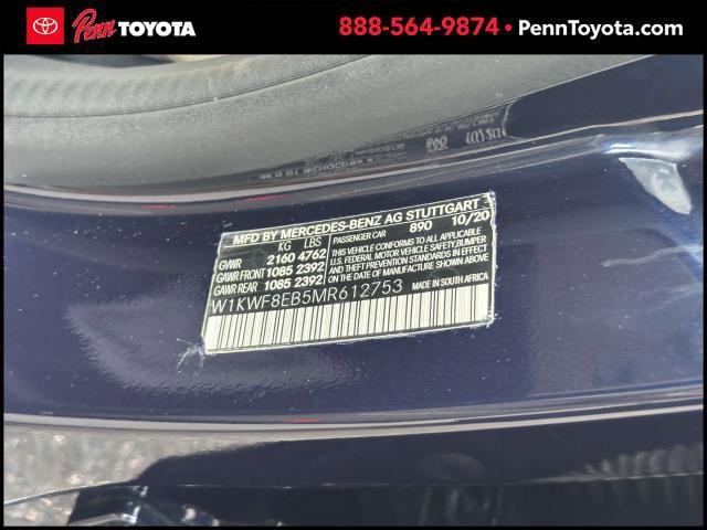 used 2021 Mercedes-Benz C-Class car, priced at $25,000