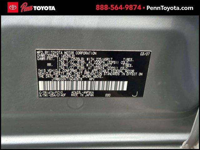 used 2007 Toyota RAV4 car, priced at $9,988