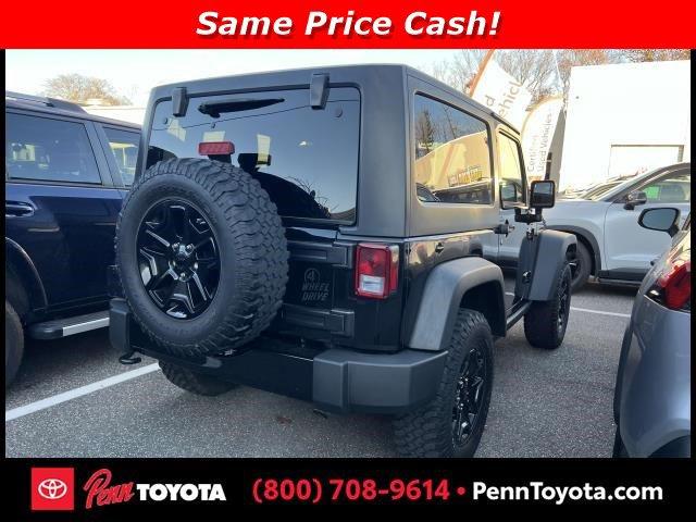 used 2017 Jeep Wrangler car, priced at $20,995