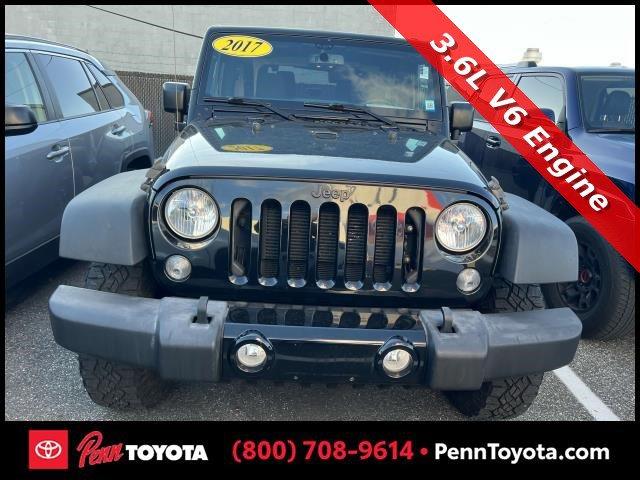 used 2017 Jeep Wrangler car, priced at $20,995