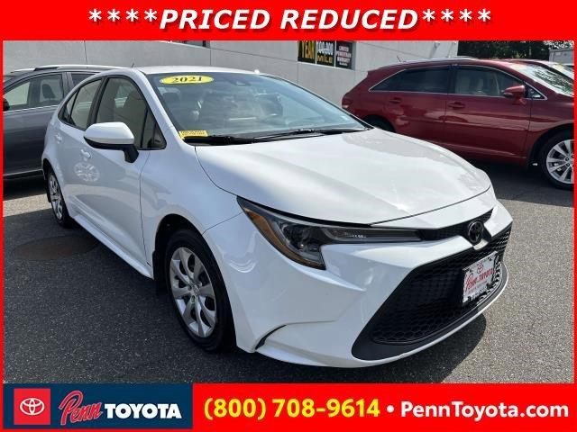 used 2021 Toyota Corolla car, priced at $17,188