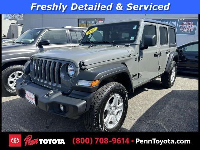 used 2021 Jeep Wrangler car, priced at $30,988