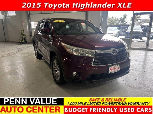 used 2015 Toyota Highlander car, priced at $17,990