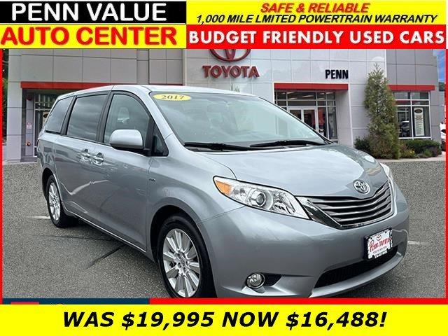 used 2017 Toyota Sienna car, priced at $16,188