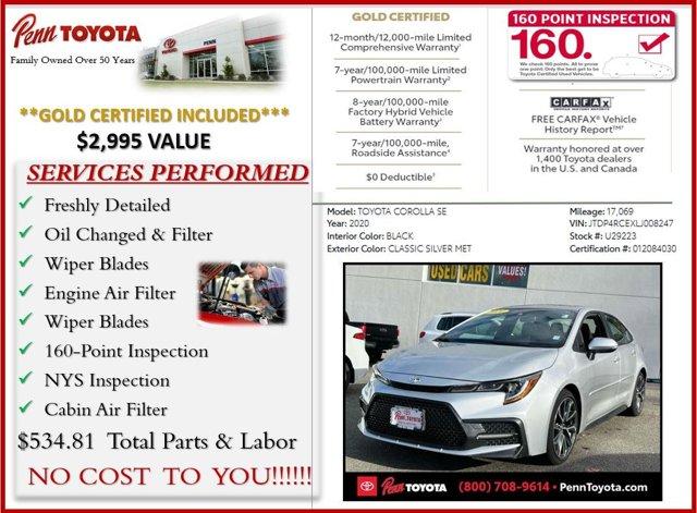 used 2020 Toyota Corolla car, priced at $19,995