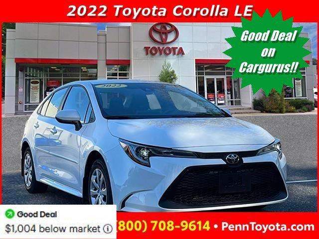 used 2022 Toyota Corolla car, priced at $18,388