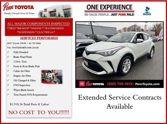 used 2021 Toyota C-HR car, priced at $20,388