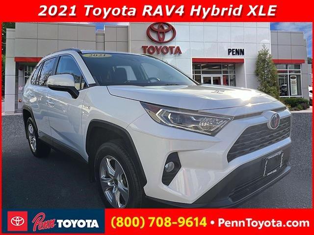 used 2021 Toyota RAV4 Hybrid car, priced at $25,588