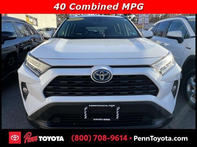 used 2021 Toyota RAV4 Hybrid car, priced at $25,588