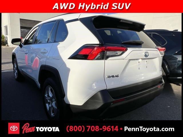 used 2021 Toyota RAV4 Hybrid car, priced at $25,588