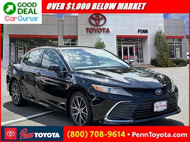 used 2021 Toyota Camry Hybrid car, priced at $27,688