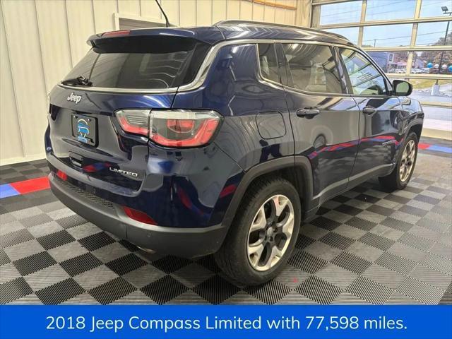 used 2018 Jeep Compass car, priced at $16,995