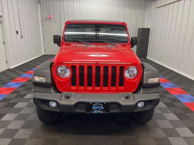used 2021 Jeep Wrangler car, priced at $29,555