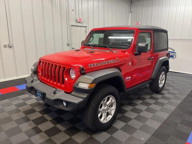 used 2021 Jeep Wrangler car, priced at $29,555