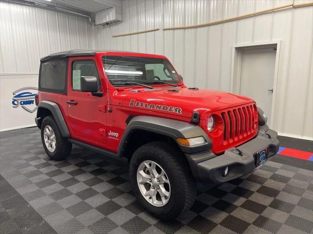 used 2021 Jeep Wrangler car, priced at $29,555