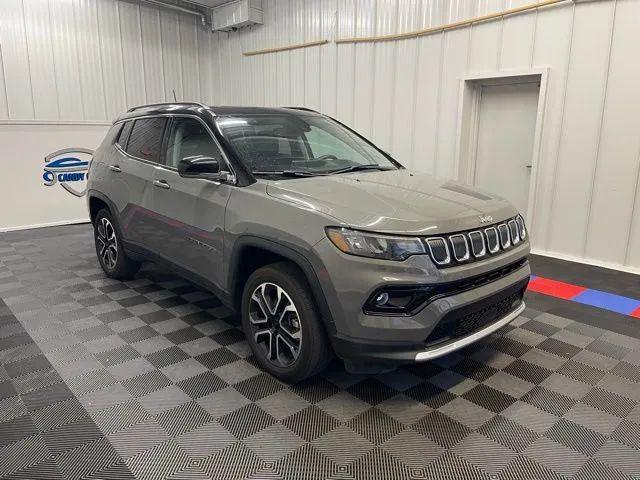 used 2022 Jeep Compass car, priced at $23,995