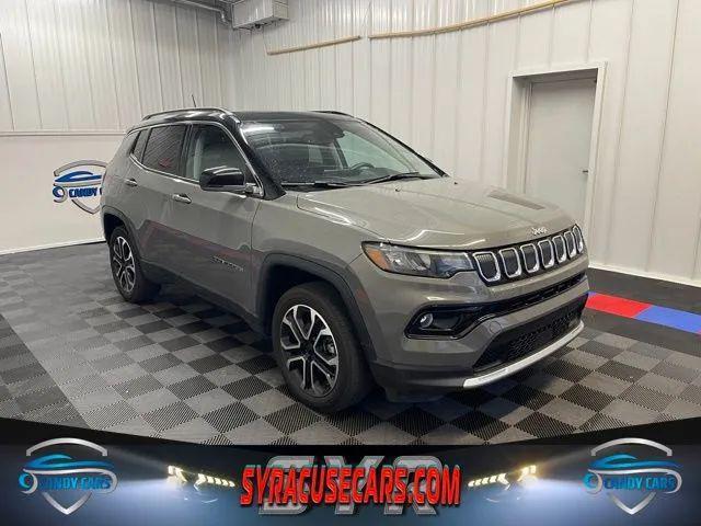 used 2022 Jeep Compass car, priced at $23,995