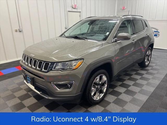 used 2021 Jeep Compass car, priced at $19,444