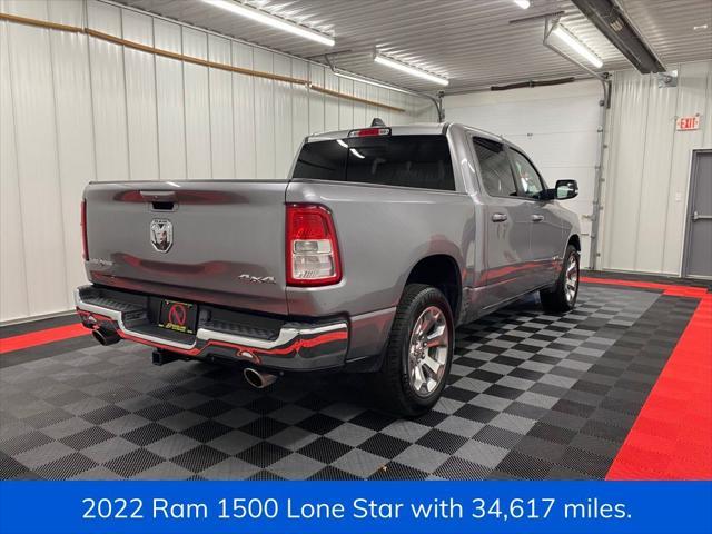 used 2022 Ram 1500 car, priced at $36,750