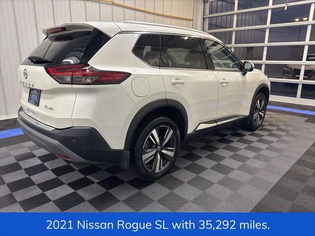 used 2021 Nissan Rogue car, priced at $24,825