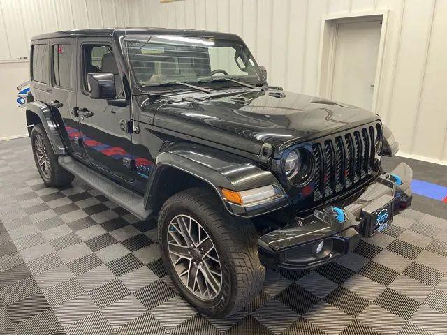 used 2022 Jeep Wrangler Unlimited 4xe car, priced at $31,544